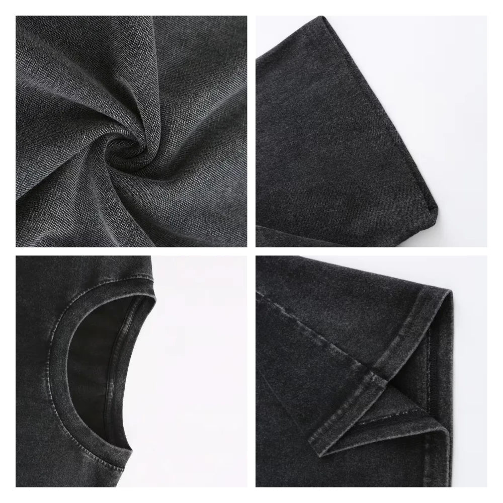 VELOUR ESSENTIAL TEE — ROSE